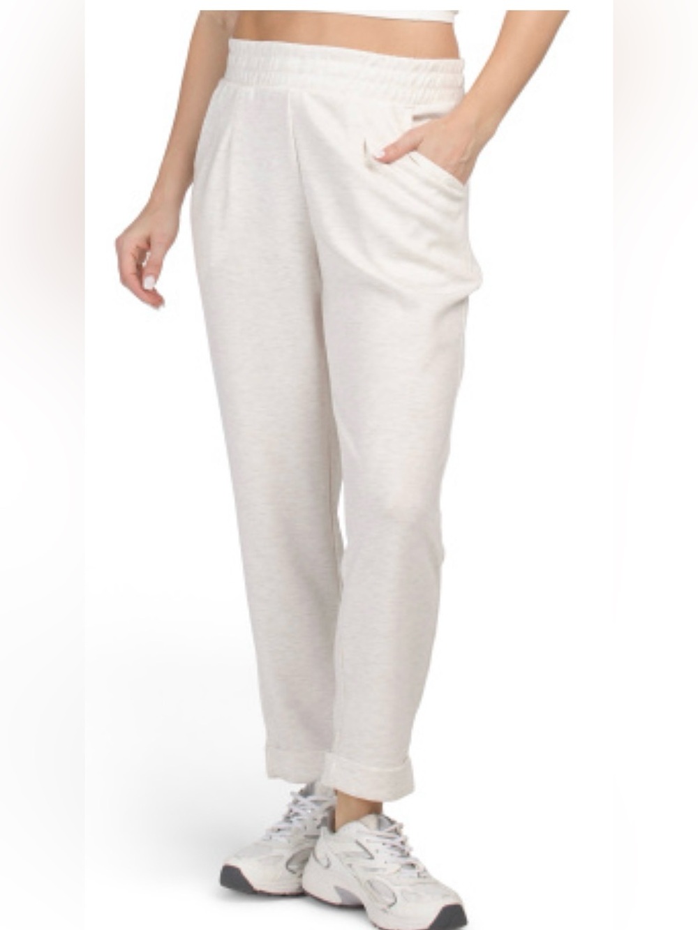 Yogalicious Scuba Cream Jogger Pants